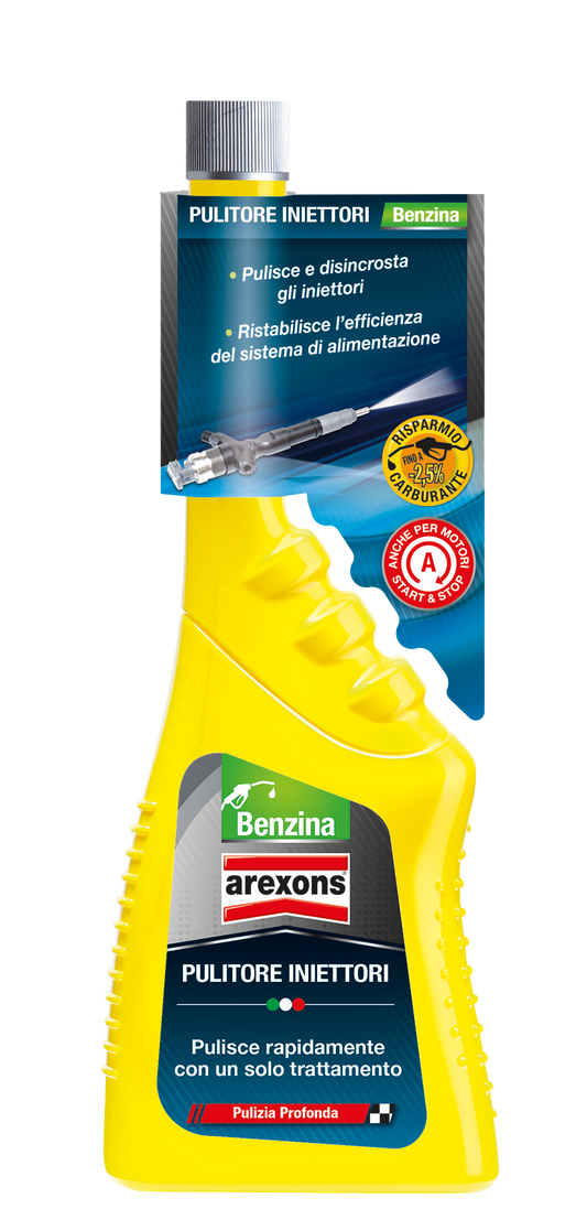 PULITORE INIETTORI BENZINA AREXONS