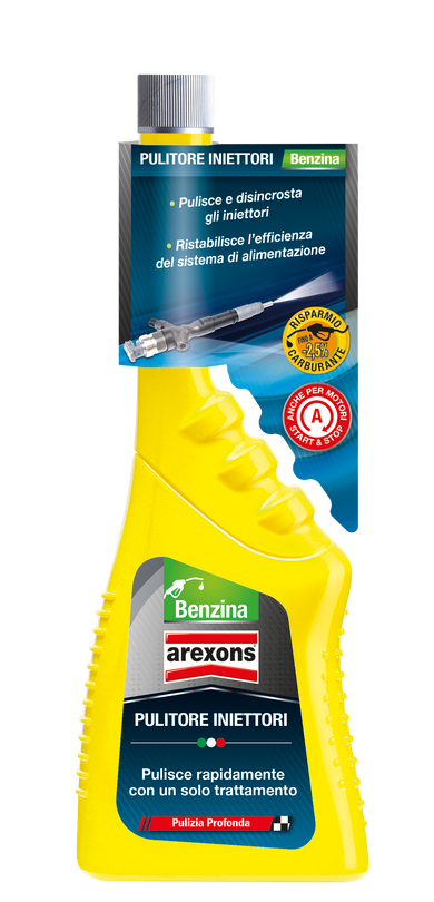 PULITORE INIETTORI BENZINA AREXONS