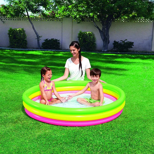 PISCINA 3 ANELLI COLOR CM.152X30
