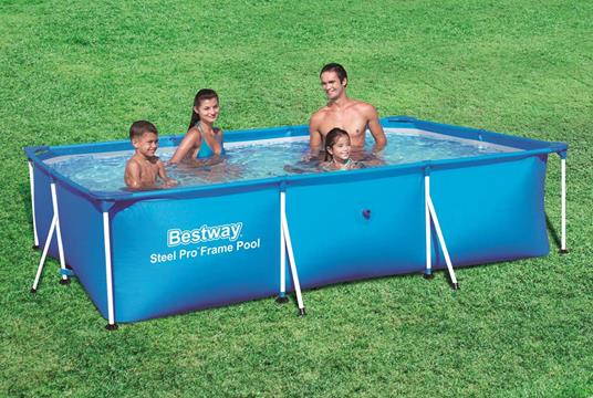 PISCINA CM.300X200 H.66 FRAME S/FILTRO BESTWAY