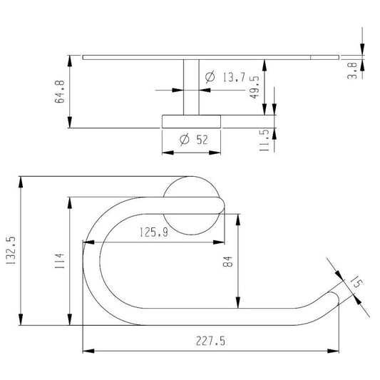 PORTASALVIETTE SERIE CHIC BLACK