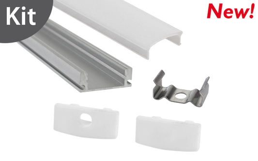 PROFILO ALLUM.LP1807 MT.2 X STRIP LED