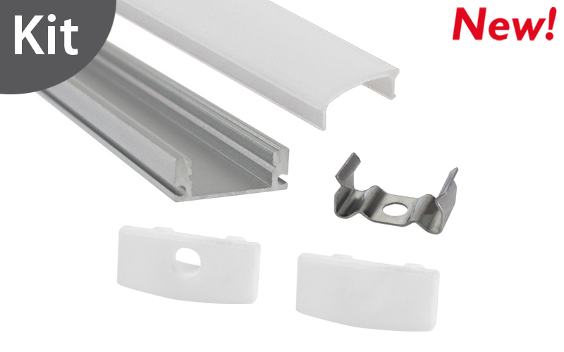 PROFILO ALLUM.LP1807 MT.2 X STRIP LED