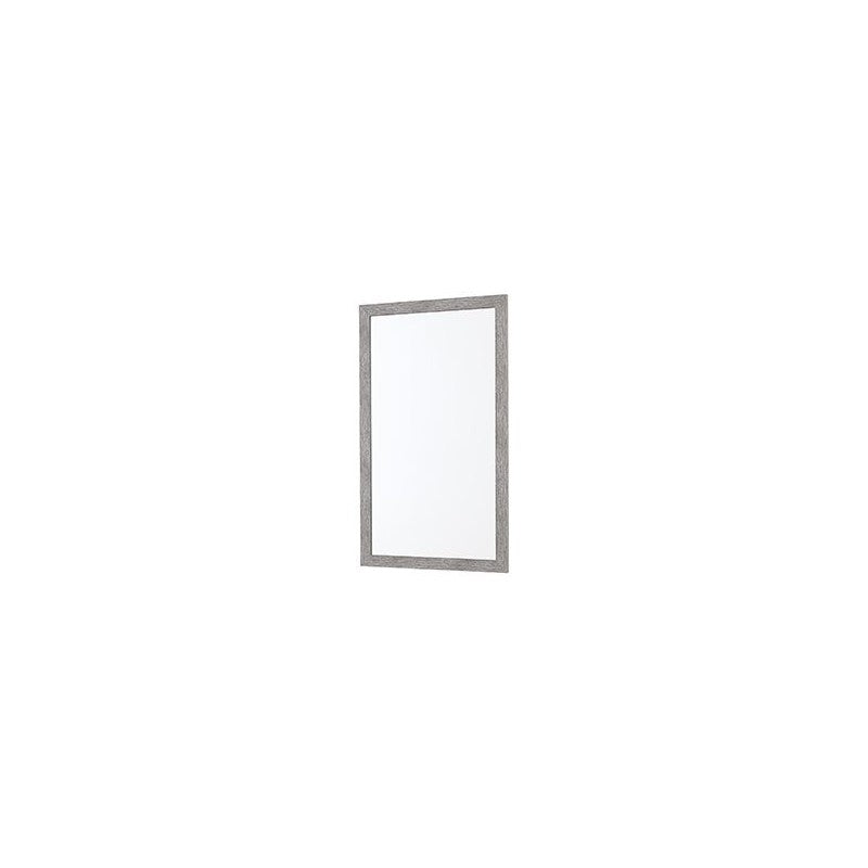 SPECCHIO WOOD C/CORNICE 60X80 GRIGIO