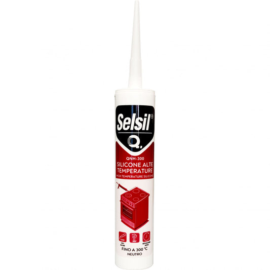 SILICONE ALTE TEMPERATURE ROSSO CARTUCCIA 310 ML