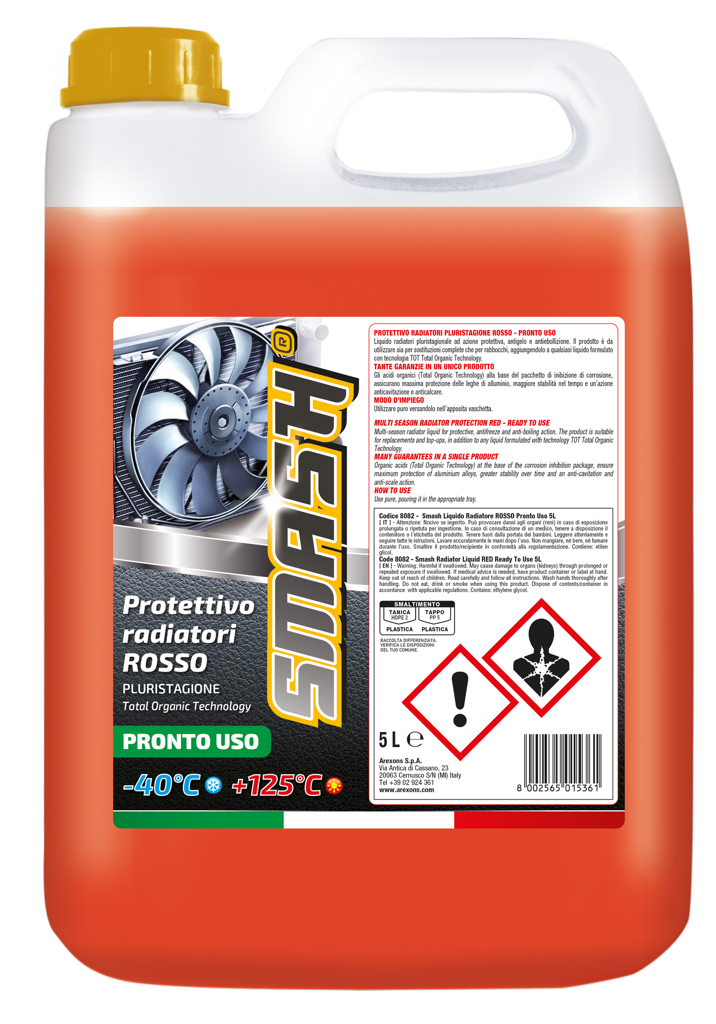 SMASH LIQ. RAD.ROSSO LT. 5