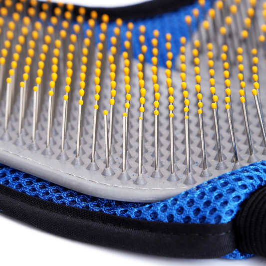 GUANTONE RIMUOVIPELO C/DENTINI IN MET.