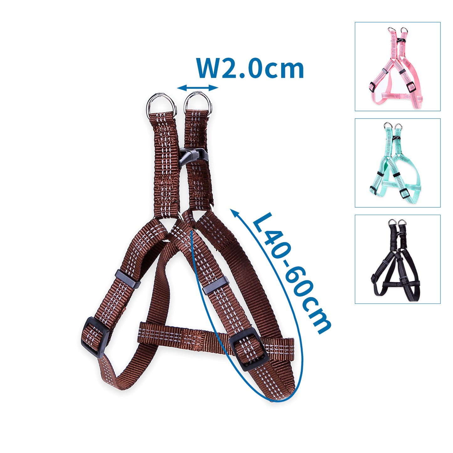 PETTORINA IN SIMIL NYLON CON INSERTI RIFLETTENTI TG.L