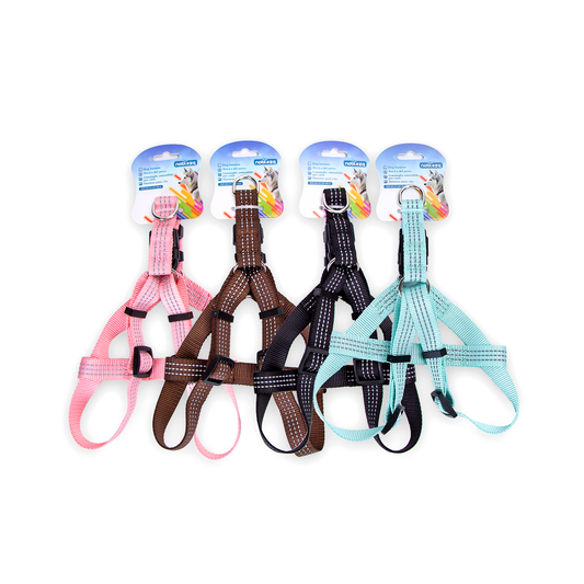 PETTORINA IN SIMIL NYLON CON INSERTI RIFLETTENTI TG.L