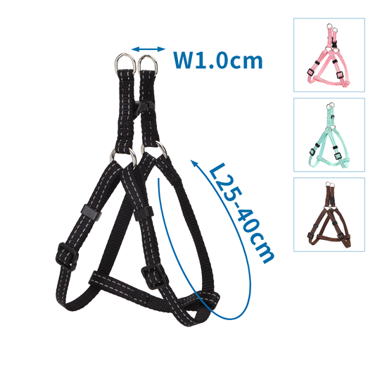 PETTORINA IN SIMIL NYLON CON INSERTI RIFLETTENTI TG.S