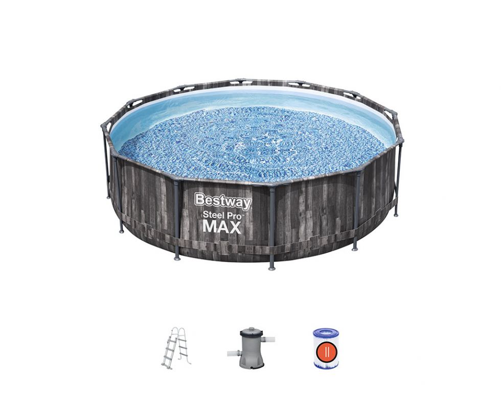 PISCINA STEEL PRO MAX 5614X Ø 366 H.100