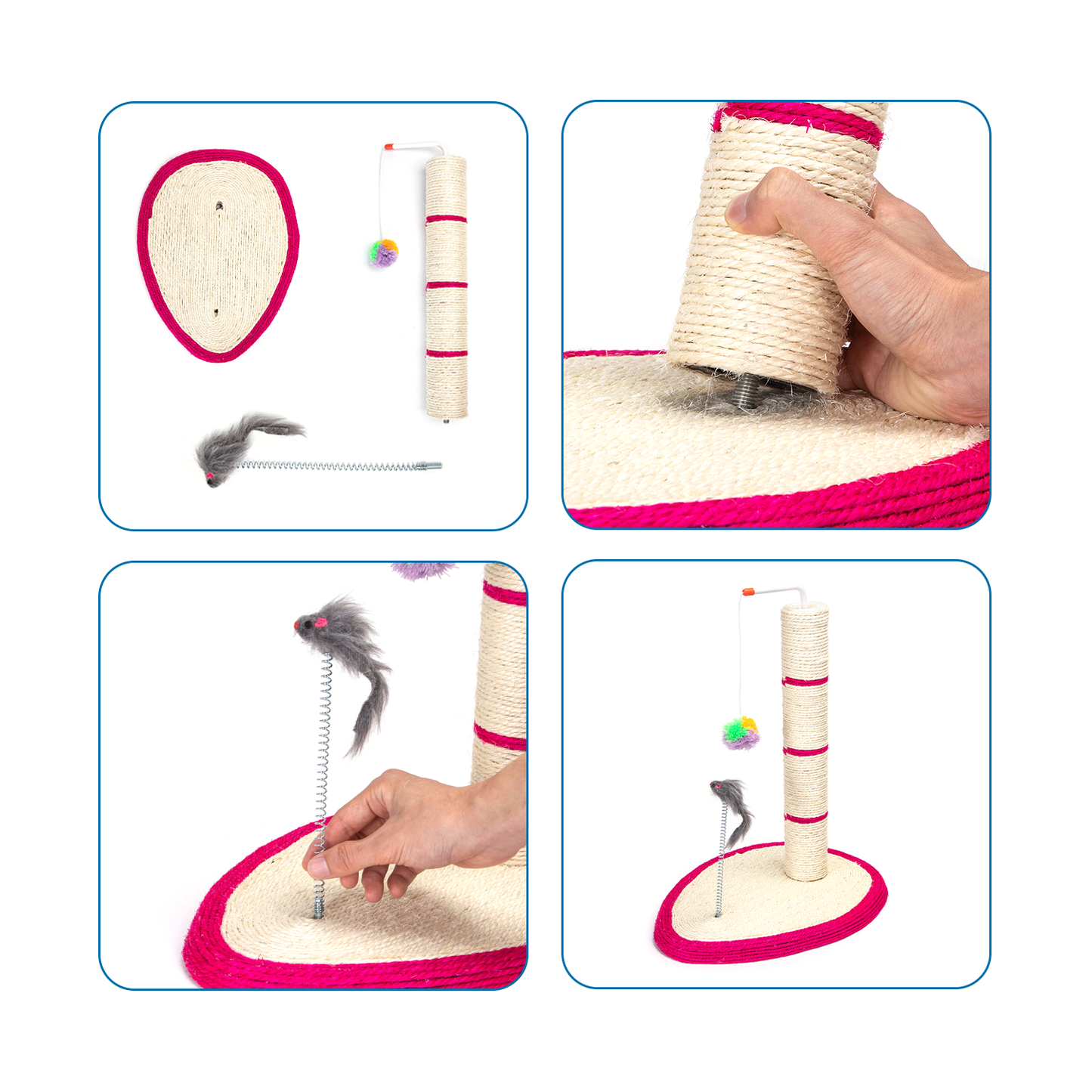 TIRAGRAFFI CON GOMITOLO CM.40X330X49