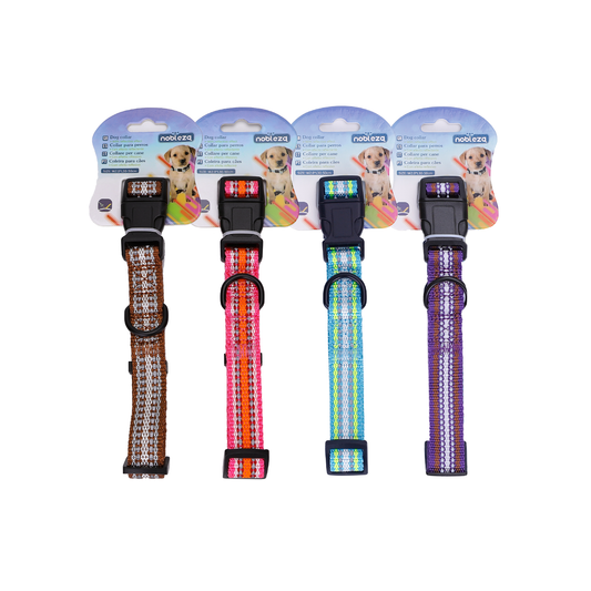 COLLARE TESSUTO C/INSERTI CATARINFRANGENTI TG.M