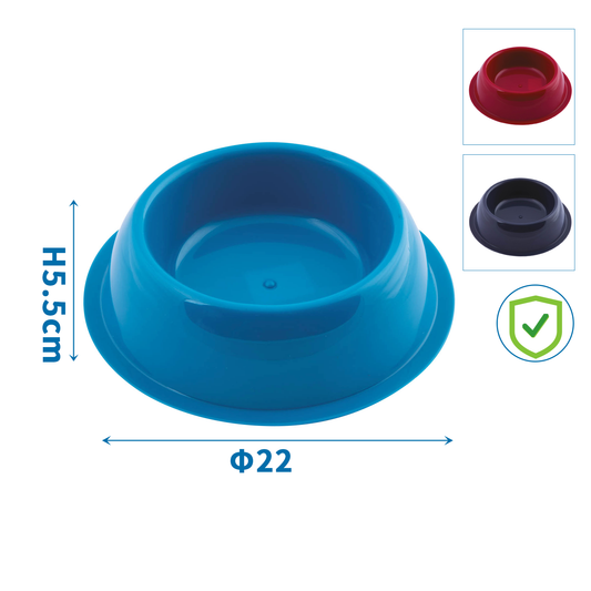 CIOTOLA CLASSICA IN PLASTICA Ø22