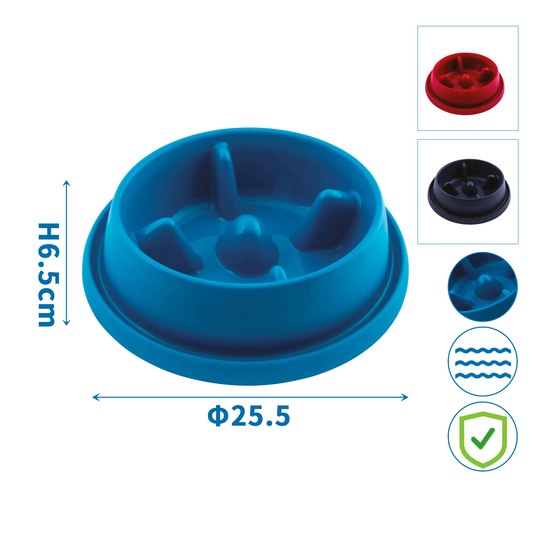 CIOTOLA ANTISCIVOLO X CANI VORACI Ø 25.5