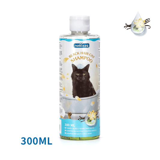 SHAMPOO VANIGLIA PER GATTI A PELO SCURO ML.300