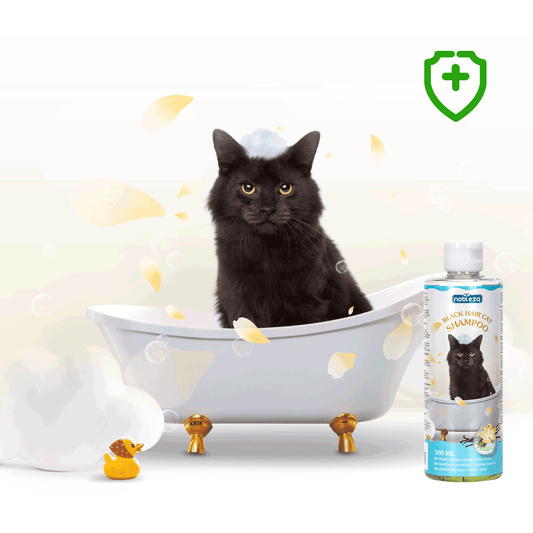SHAMPOO VANIGLIA PER GATTI A PELO SCURO ML.300