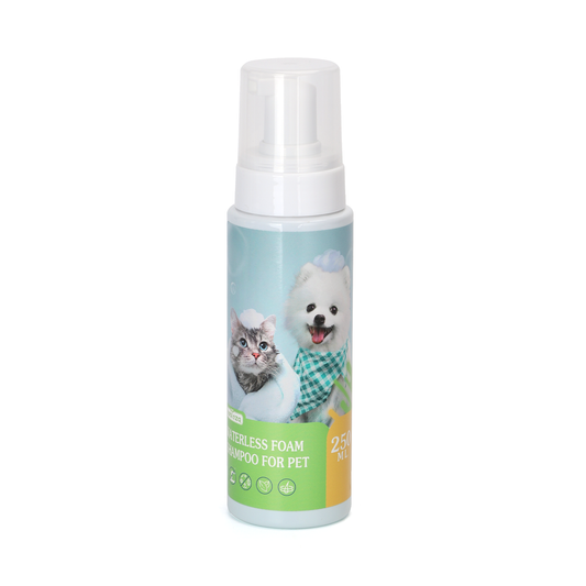 SHAMPOO SECCO IN SCHIUMA PER CANI E GATTI ML.250
