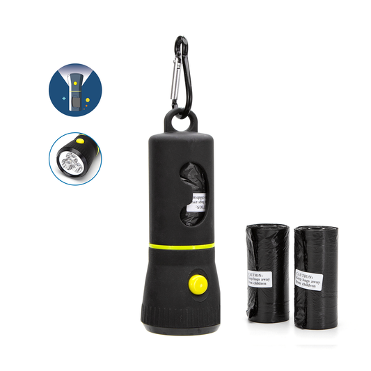 DISPENSER SACCHETTINI IGIENICI CON TORCIA