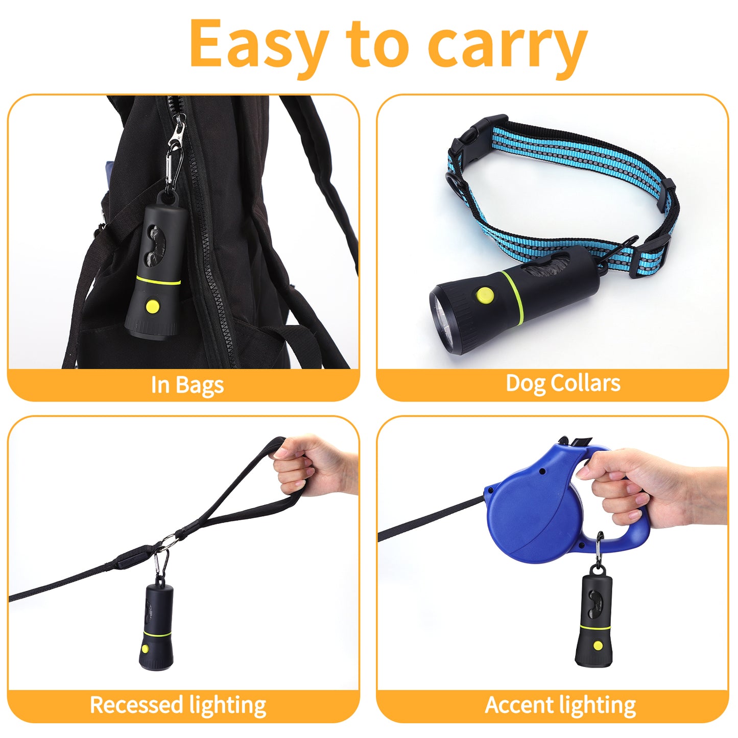 DISPENSER SACCHETTINI IGIENICI CON TORCIA