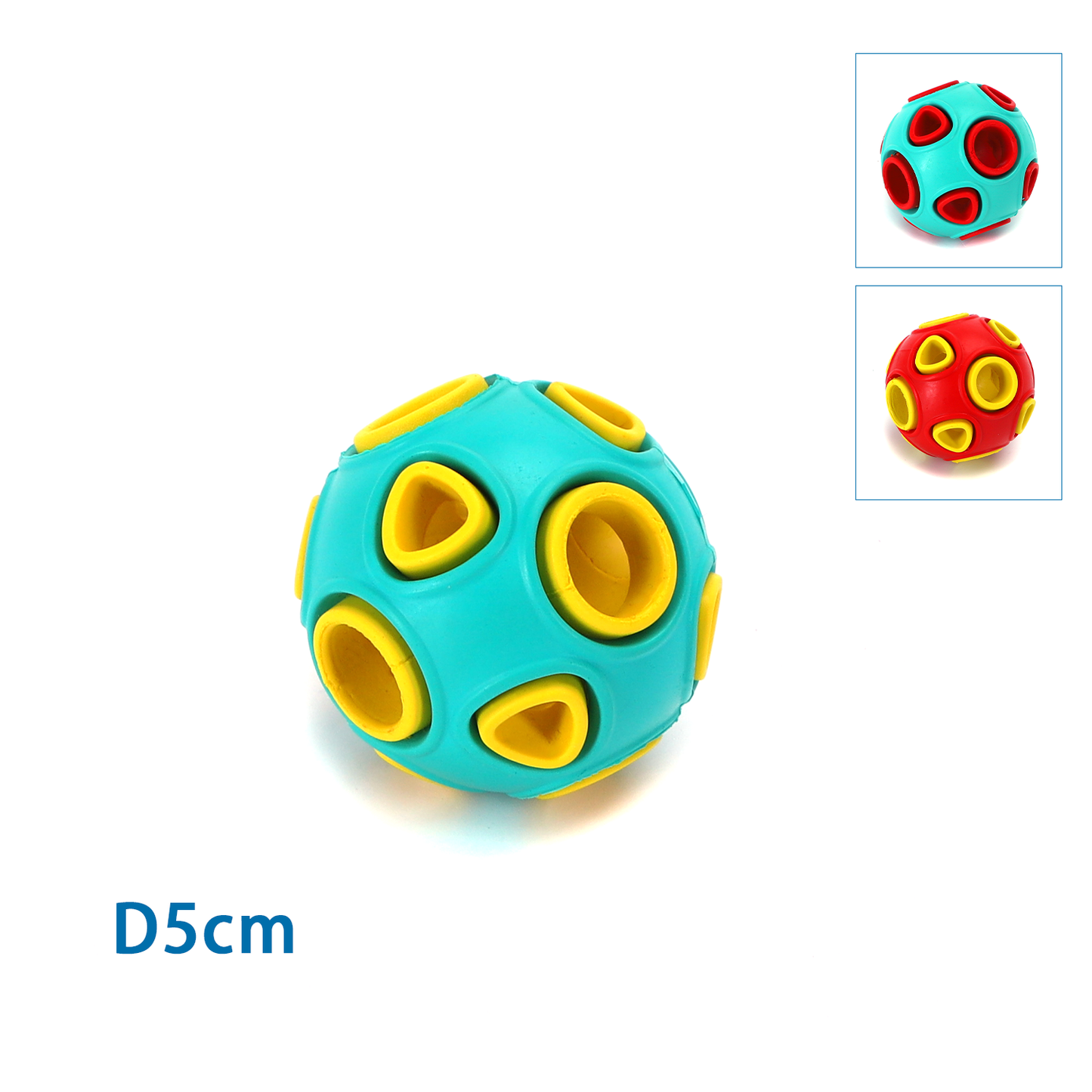 PALLINA IN GOMMA CAVITÀ TONDE