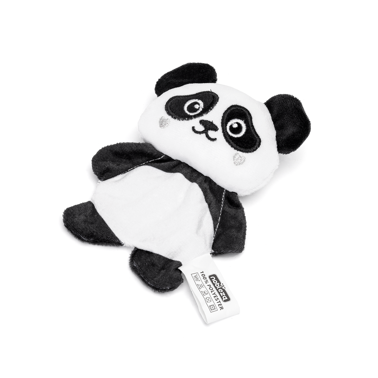 PANDA DI PELUCHE CON ERBA GATTA