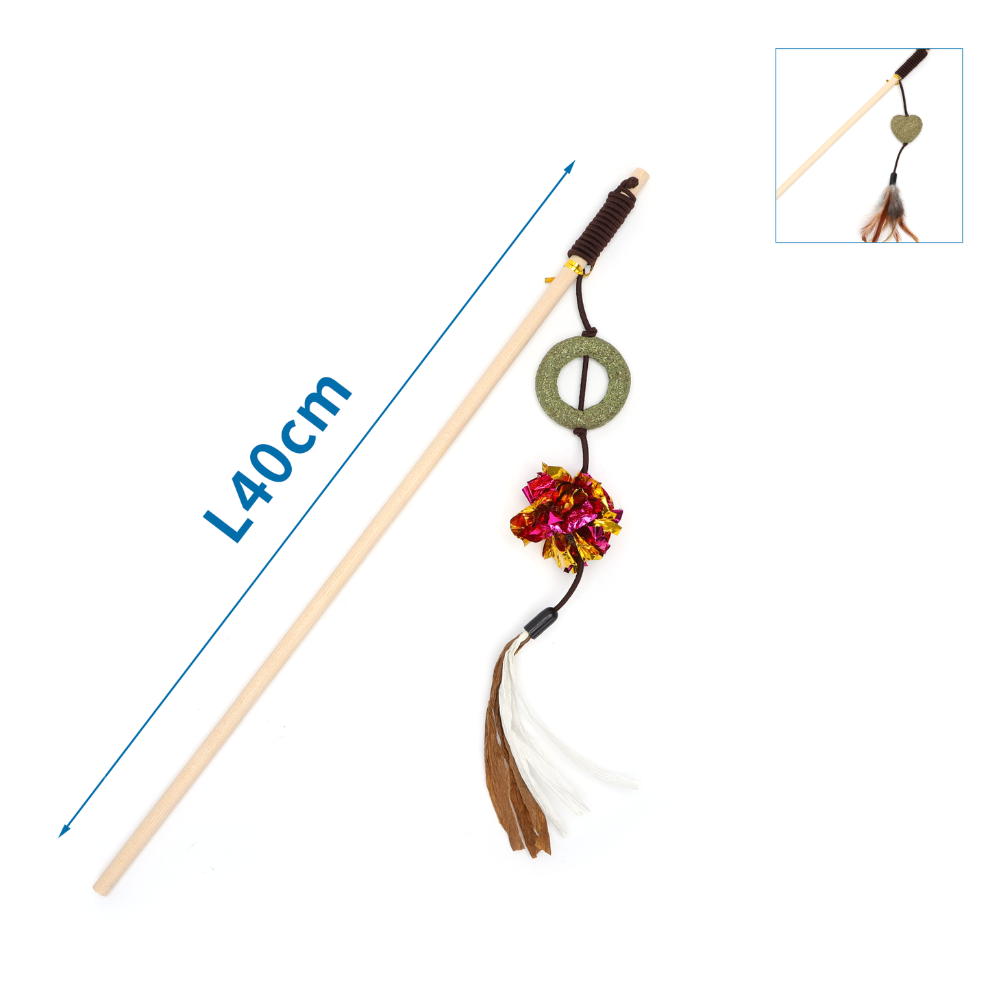 BACCHETTA PER GATTI CON ERBA GATTA