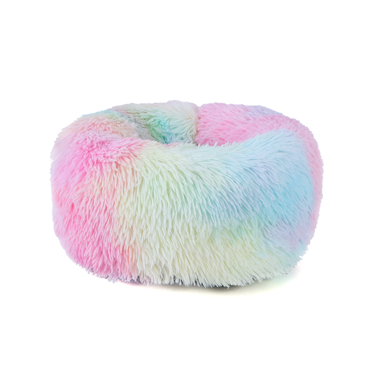 CUCCIA ARCOBALENO IN PILE TG.XXXL