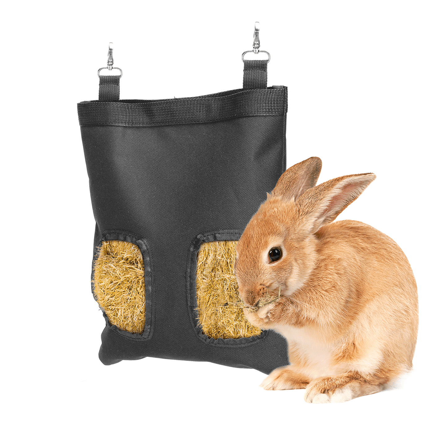 BORSA PORTA FIENO CM.25X30 NERA