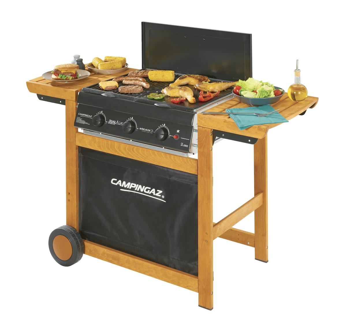 BARBECUE GAS ADELAIDE 3 WOODY DUALGAS