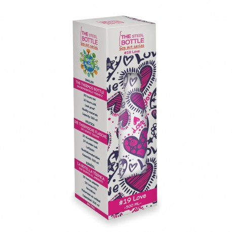 BORRACCIA ACCIAIO #19 LOVE ML.500