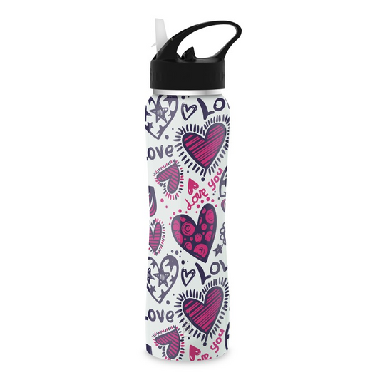 BORRACCIA ACCIAIO C/CANNUCCIA #44 LOVE ML.500
