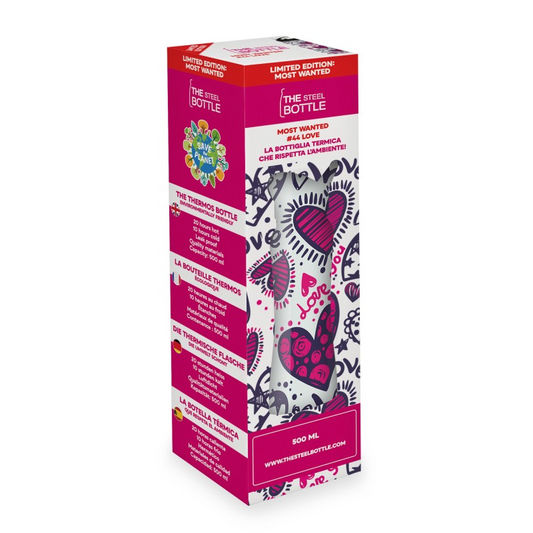BORRACCIA ACCIAIO C/CANNUCCIA #44 LOVE ML.500