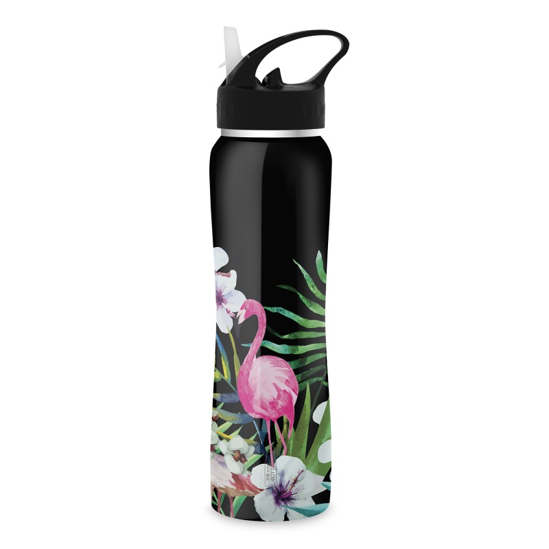 BORRACCIA ACCIAIO C/CANNUCCIA #48 FLAMINGO ML.500