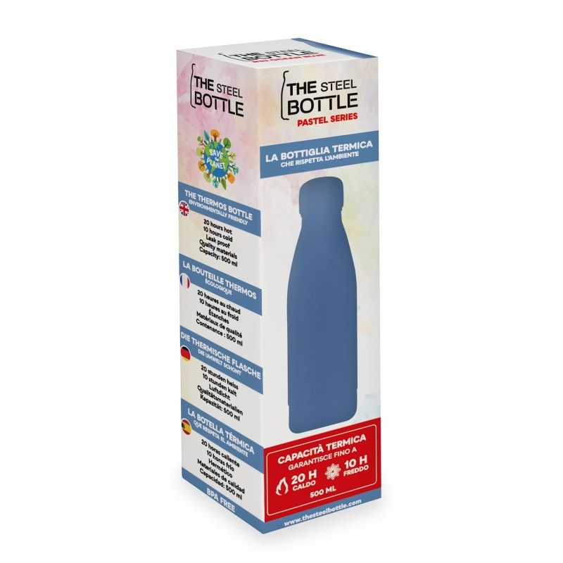 BORRACCIA ACCIAIO #53 OCEAN BLUE ML.500