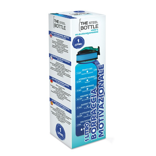 BORRACCIA MOTIVAZIONALE #3 BLUE LT.1