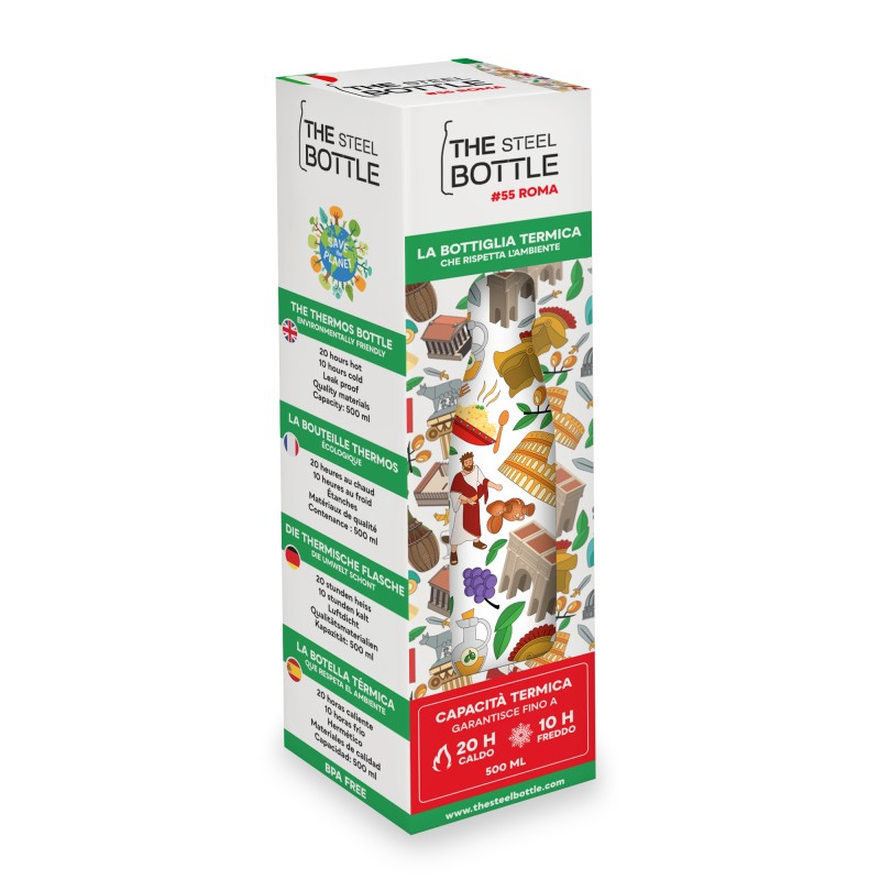 BORRACCIA ACCIAIO #55 CITY ROMA ML.500