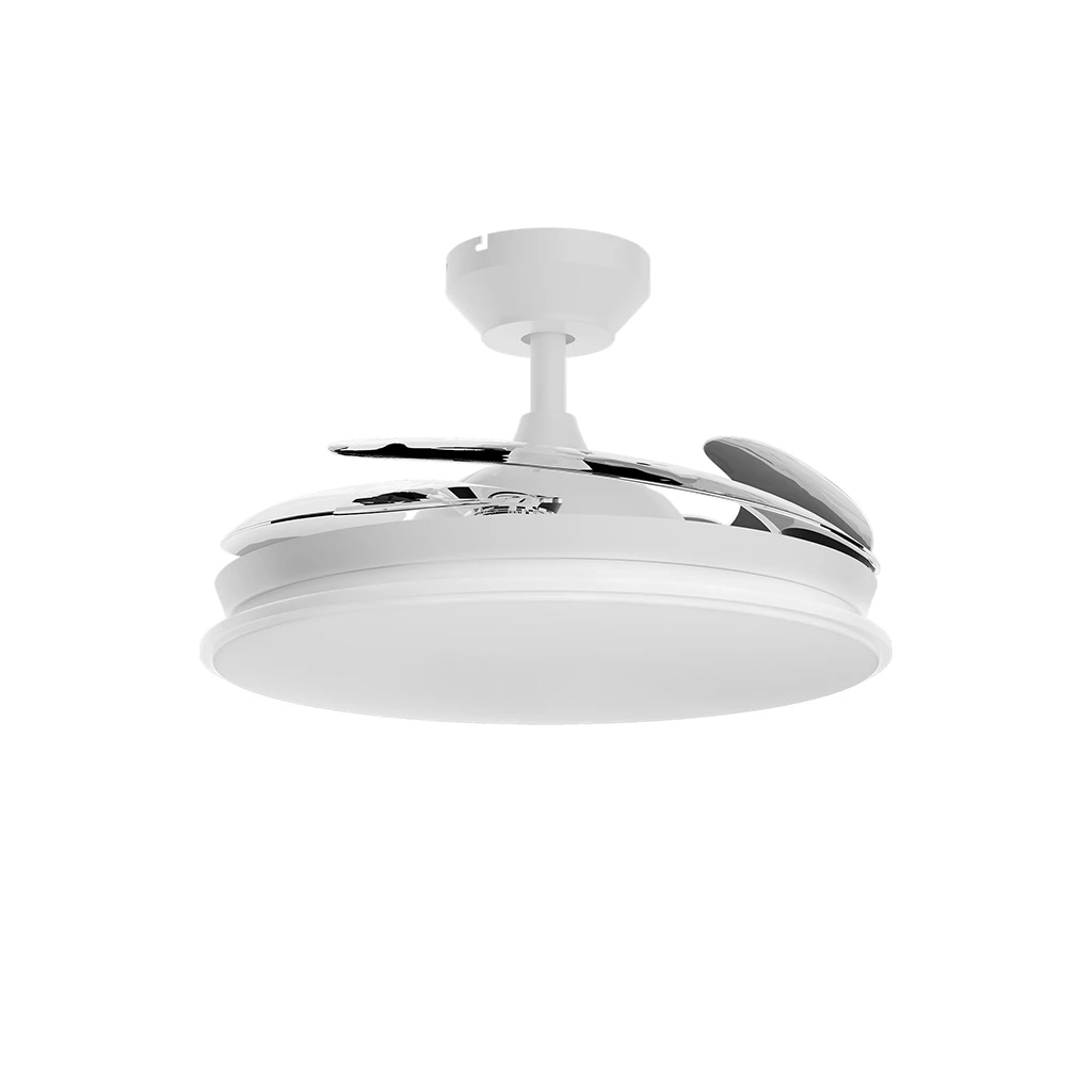 VENTILATORE SOFFITTO MUSICALE LIDIA BIANCO 3400lm RGB 30W
