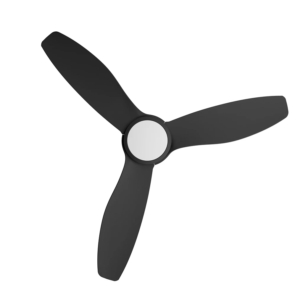 VENTILATORE SOFFITTO ADRIANA NERO 2600lm 24W