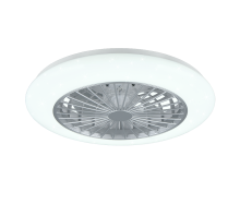 PLAFONIERA C/VENTILATORE STRALSUND 3VEL. Ø50 LED+RGB 30W