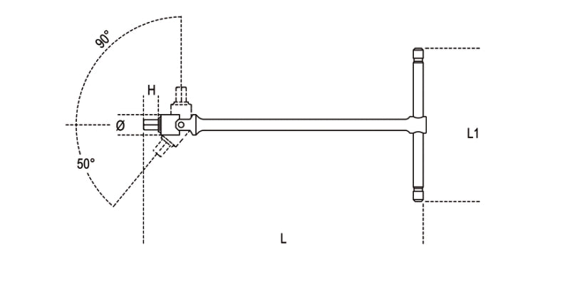 CHIAVE T MASCHIO MM.6 C/SNODO BETA