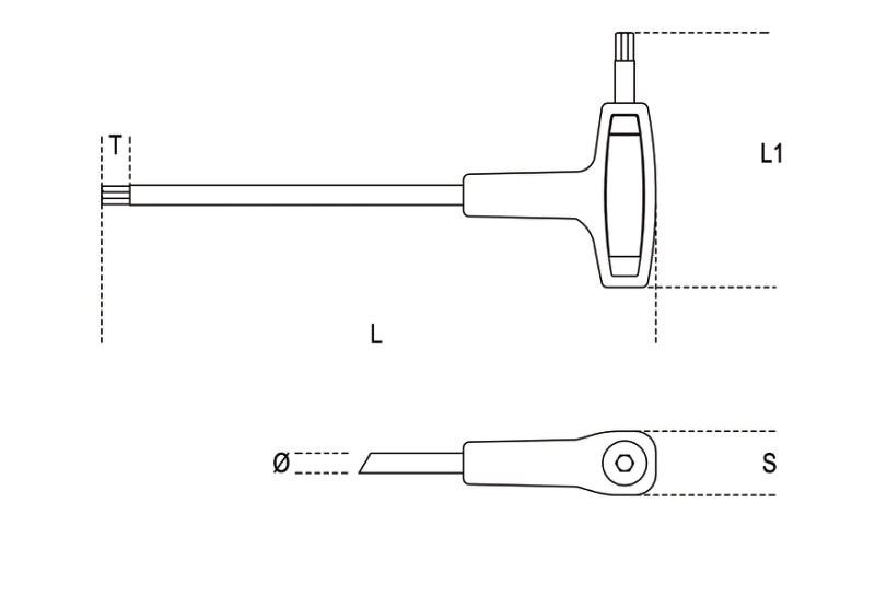 CHIAVE TORX T40 C/IMP.BETA