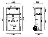 TROLLEY ACCIAIO P/UTENSILI C41H BETA