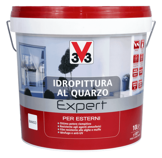 BASE IDROPIT. EXP QUARZO OPACA BIANCA LT.10