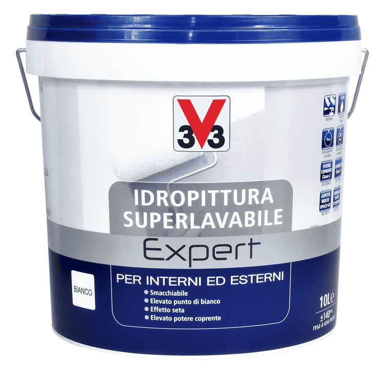 BASE IDROPIT. EXP SUP/LAV OPACA BIANCA LT.10