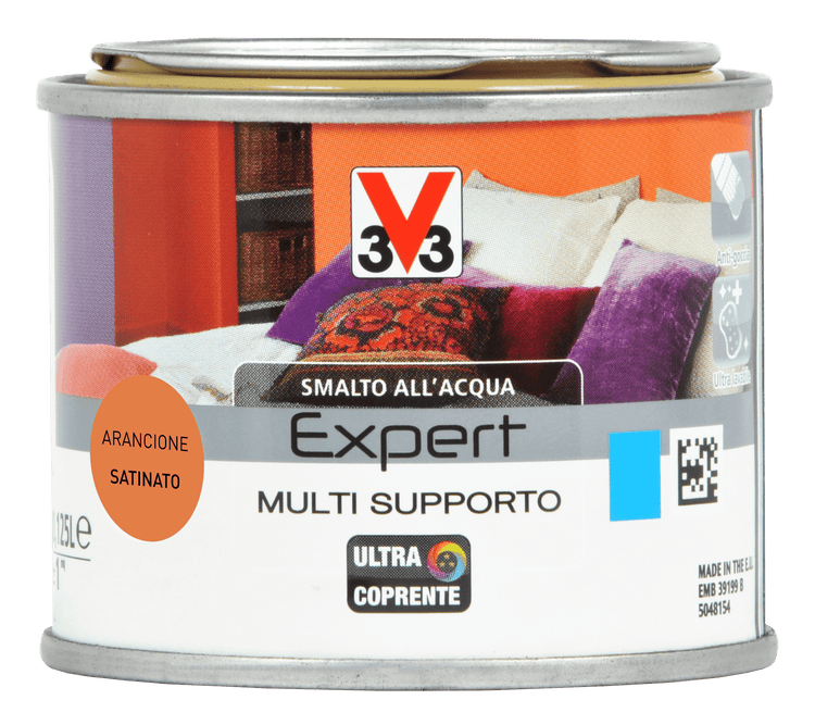 SMALTO ALL'ACQUA SUP.EXP. ARANCIONE ML.125