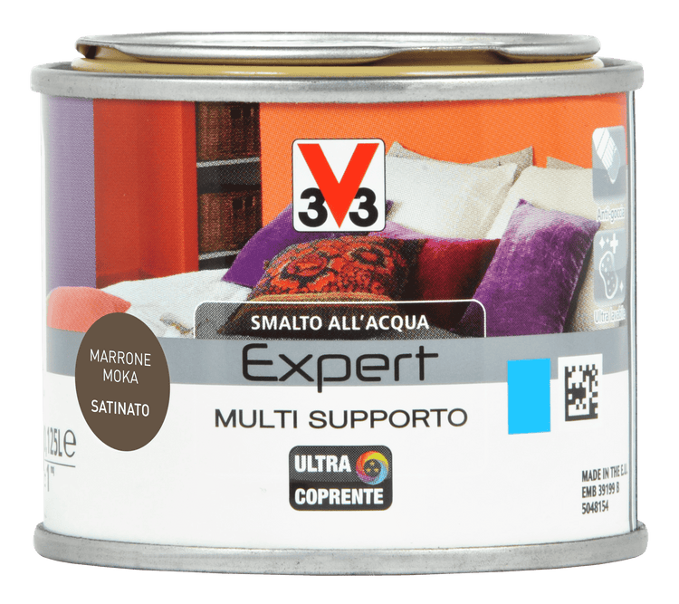 SMALTO ALL'ACQUA SUP.EXP. MAR. MOKA ML.125