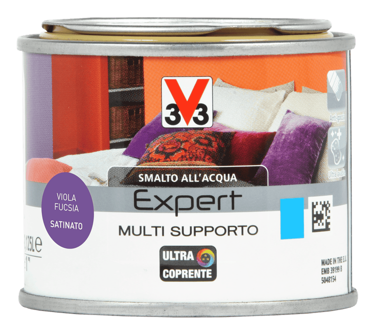 SMALTO ALL'ACQUA SUP.EXP.VIOLA FUCSIA ML.125