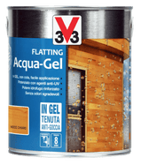 FLAT. ACQUA GEL X LEGNO NOCE CHI. LT. 2,5