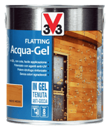 FLAT. ACQUA GEL X LEGNO NOCE MED. LT. 2,5